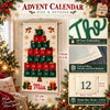 Personalized Name Advent Calendar For Kids, Christmas Countdown HA75 919448