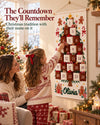 Personalized Name Advent Calendar For Kids, Christmas Countdown HA75 919448