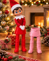 Christmas Elf Costume 3D Printed Figure, Elf Doll Pants & Skirt HA75 919470