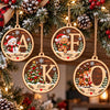 Personalized Initial Christmas 2 Layers Wooden Ornament, 2026 Keepsake Gift HA75 919536