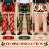 Personalized Fake Underwear Plaid Illusion Lounge Bottoms Funny Christmas Lounge Pants Gag Gift HA75 57030