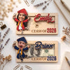 Custom Photo Class Of 2026 Graduation Wood Money Holder, Senior Grad Keepsake HO82 902478