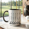 Personalized Best Dad By Par Mug - Gift For Men, Father's Day, Golfer, Papa Present, Funny Husband Birthday Drinkware HO82 902352