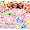 Personalized Dumpling Blanket for Kids, Dumpling Lover Gift HO82 904244