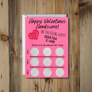Valentines Gift For Him Raunchy Scratch Off Card TH10 898589