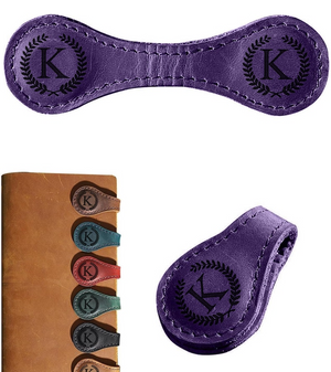 Personalized Leather Magnetic Bookmark TH10 896909