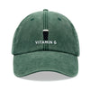 Vitamin G St. Patrick's Day Funny Frat Beer Drinking Embroidered Baseball Cap HA75 920552