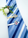 Custom Photo And Text Tie Clip For Groom, Husband, Dad TH10 169391