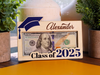 Graduation Money Holder Personalized, Graduation Gift, Class of 2026 Wood Money Holder TH10 169097
