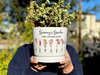 Grandmas Garden Gift for Grandma, Personalized Gifts for Mothers Day Gifts, Personalized Flower Pot, Birth Flower Plant Pot Mother's Day Gift TH10 169527