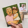 Personalized Photo Building Brick Block - Father's Day Dad Gift HO82 902596
