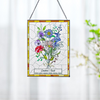 Family Birth Flower Bouquet Birth Month Flowers Suncatcher TH10 169155