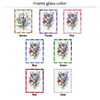 Family Birth Flower Bouquet Birth Month Flowers Suncatcher TH10 169155