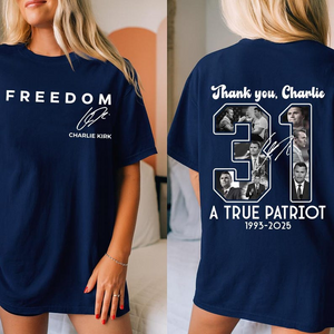 Freedom Charlie Kirk Memorial Shirt TH10 896223