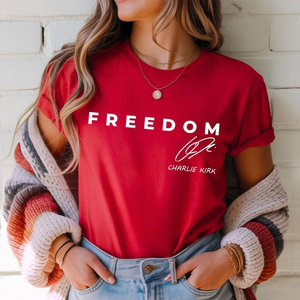 Freedom Charlie Kirk Signature Shirt TH10 896195