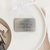 Personalized I Love You Now And Always Wallet Card Accessories For Men, Boyfriend Gift, Valentine's Day Gift TH10 898587