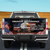 Custom 250th Anniversary Eagle American Flag Tailgate Wrap, Usa Flag Vinyl Truck Decal 4th of July, Personalized Family Name TH10 169787