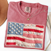Faux Patchwork USA Comfort Shirt TH10 170071