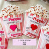 Custom Name Valentine Popcorn Sticker, Gift For Couple, Valentine's Day HO82 901174