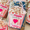 Custom Name Valentine Popcorn Sticker, Gift For Couple, Valentine's Day HO82 901174