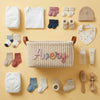 Personalized Embroidery Baby Storage Basket – Baby Shower Gift Knitted Wire Art HO82 903014
