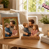 Custom Photo Dad with Kids Acrylic Block Plaque Father’s Day Gift HO82 902550