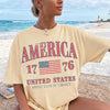 Retro America 4th Of July Shirt Preppy Fourth of July Patriotic Comfort Shirt HO82 902534