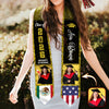 Custom Photo Class of 2026 Flag Graduation Stoles - Graduation Gift, Senior Gift HO82 901640