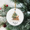 Baby's First Christmas - Personalized Ceramic Ornament LM32 895083