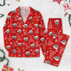 Custom Cat Photo We Wish You A Merry Christmas Pajamas TH10 896281