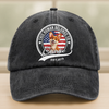 Custom Cute 3D Dog - Human Belongs To Dog Washed Denim Baseball Cap HA75 898152