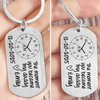 The Moment You Became My Daddy Mummy Metal Keychain CH07 910346