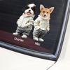 Custom Face Cute Dog Car Window Decal Sticker For Dog Dad Dog Mom CH07 895500