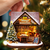 Personalized Christmas Bookish Wood Ornament Gifts For Book Lovers CH07 899284