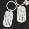The Moment You Became My Daddy Mummy Metal Keychain CH07 910346