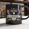 America 250 Years of Freedom 1776–2026 Anniversary Black Mug HA75 898806