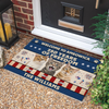 Welcome To Ameowica 250 Years Of Freedom Custom Cat Photo Doormat CH07 910170