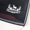 Custom Name Hunting Car Window Decal Sticker CH07 910310