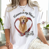 Custom Photo Forever In My Heart Dog Memorial White Shirt CH07 910810