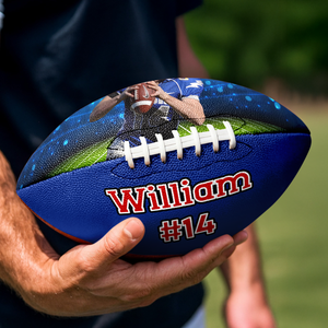 Custom Photo Football Ball Gift For Football Lover CH07 899962