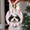 Custom Cute Dog Photo Ornament Christmas Gift For Dog Lovers LM32 895765