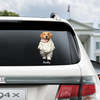 Custom Face Cute Dog Car Window Decal Sticker For Dog Dad Dog Mom CH07 895500