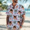 Custom Cute Photo America 250 Years Of Freedom Family Hawaii Shirt LM32 897941
