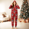 Custom Photo Merry Fishmas Onesie Pajamas, Christmas Gift For Family, Fishing Lovers HO82 900632