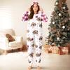 Custom Dog Photo Plaid Onsie Pajamas Christmas Gift For Pet Lovers CH07 896648
