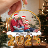 Our First Christmas Together With Pets Photo - Personalized Acrylic Ornament CH07 899716