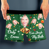 Custom Funny Photo Only My Wife Can Jingle My Ball Man's Boxer CH07 899898