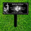 Custom Photo Sympathy Memorial Garden Stake CH07 910740