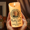 Custom Photo Memorial Always In Our Thoughts Forever In Our Hearts Personalized LED Candle LM32 897893