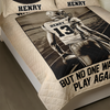 Personalized American Football Player Quilt Bedding Set - Be The One Everyone Wants To Watch CH07 899712
